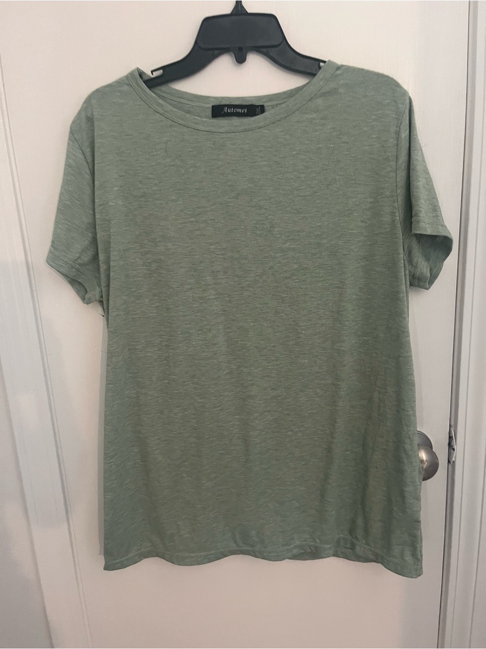 Everyday Sage Green Short Sleeve Crew Tee by Autograph
